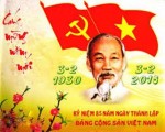 Kỷ niệm 85 năm ngày thành lập Đảng cộng sản Việt Nam