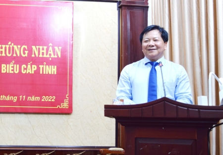 Bình Phước tổ chức lễ trao giấy chứng nhận   sản phẩm CNNT tiêu biểu năm 2022