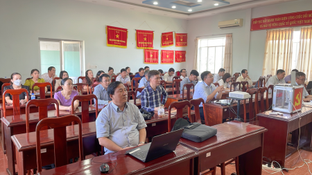 Đảng bộ Sở Công Thương tổ chức Hội nghị trực tuyến nghiên cứu học tập, quán triệt Nghị quyết Hội nghị lần thứ sáu BCH Trung ương