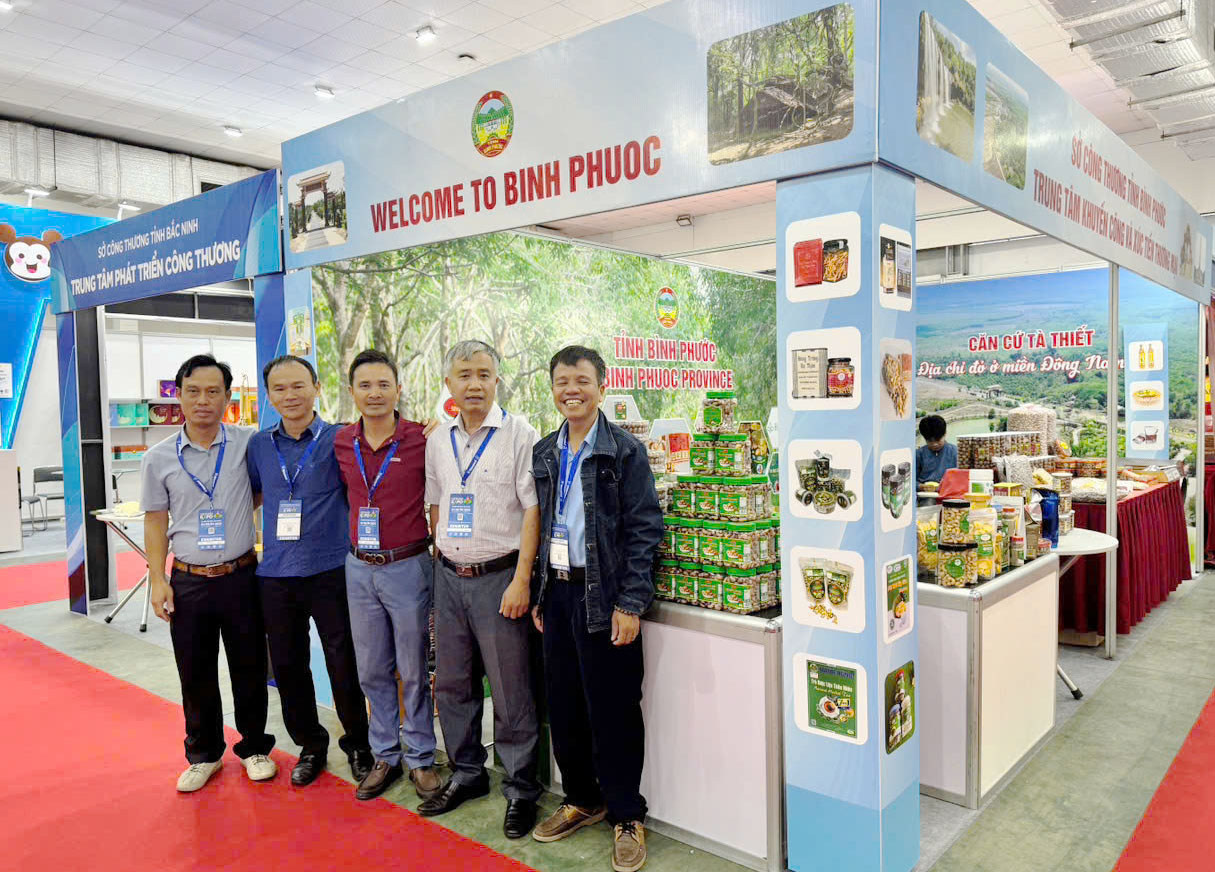 Bình Phước tham gia Hội chợ Thương mại Quốc tế Việt Nam lần thứ 34 - VIETNAM EXPO 2025